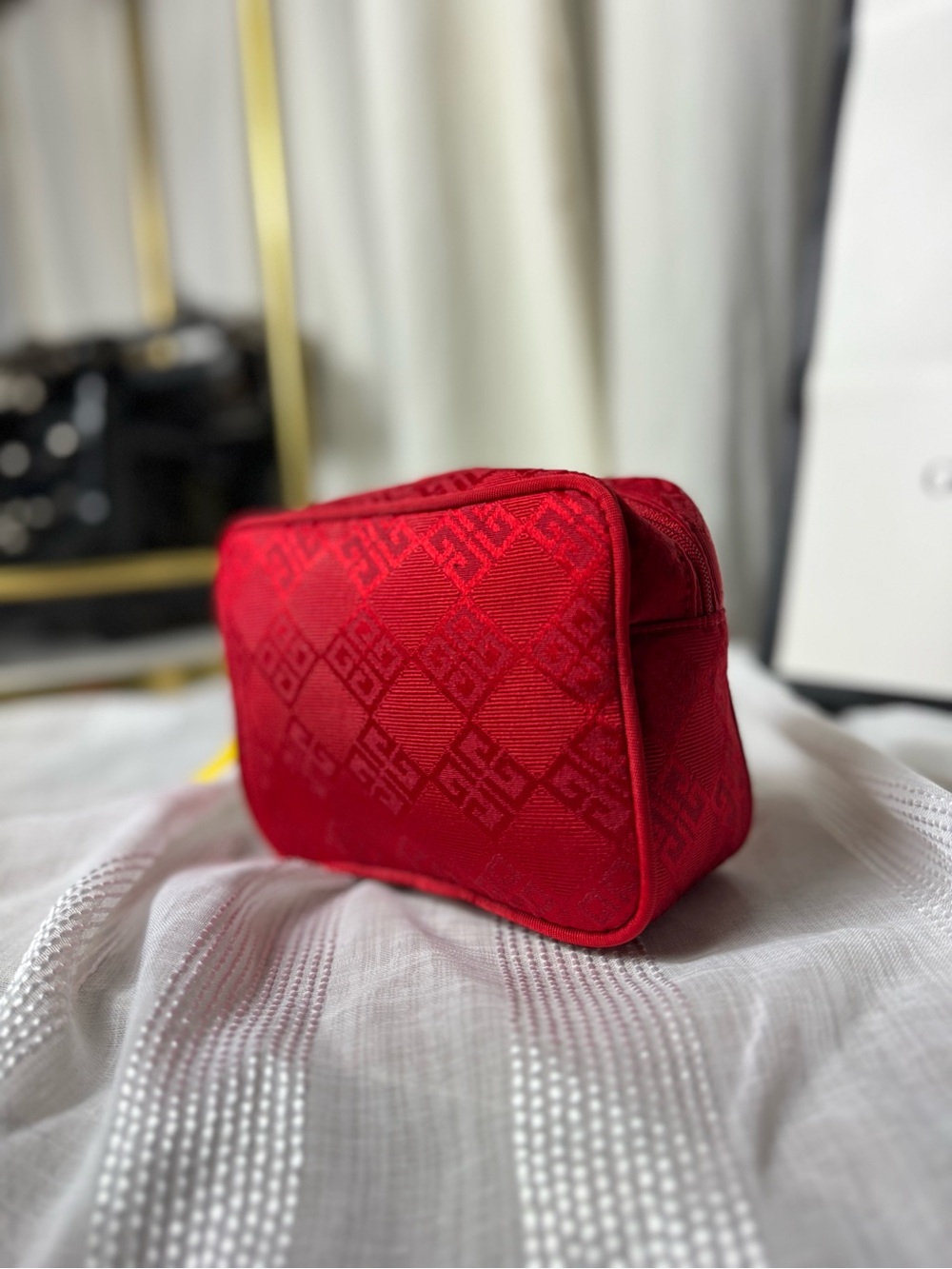 Vintage 90s Givenchy Makeup Cosmetic Pouch